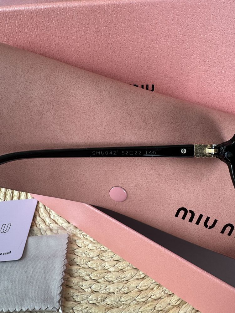 Nowe okulary przeciwsłoneczne miu miu