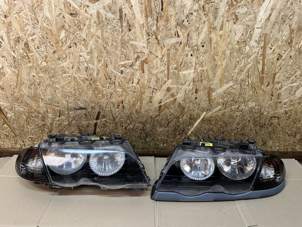 Передні фари BMW 328i E46 БМВ 3 Е46 1997-2001 дорестайл