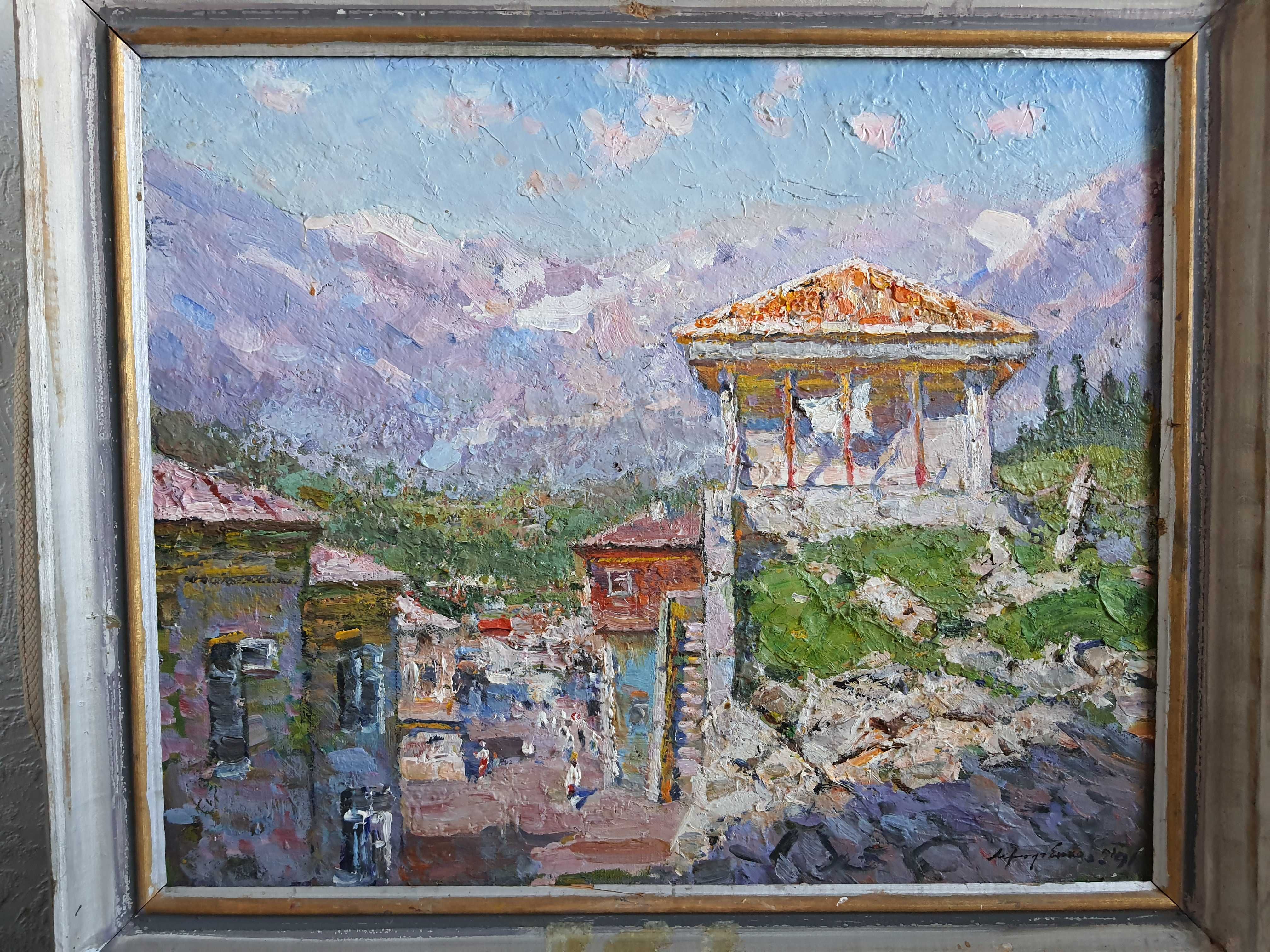 Ходченко Лев, картина Весна в Гурзуфі, 1958 р., 60х50.