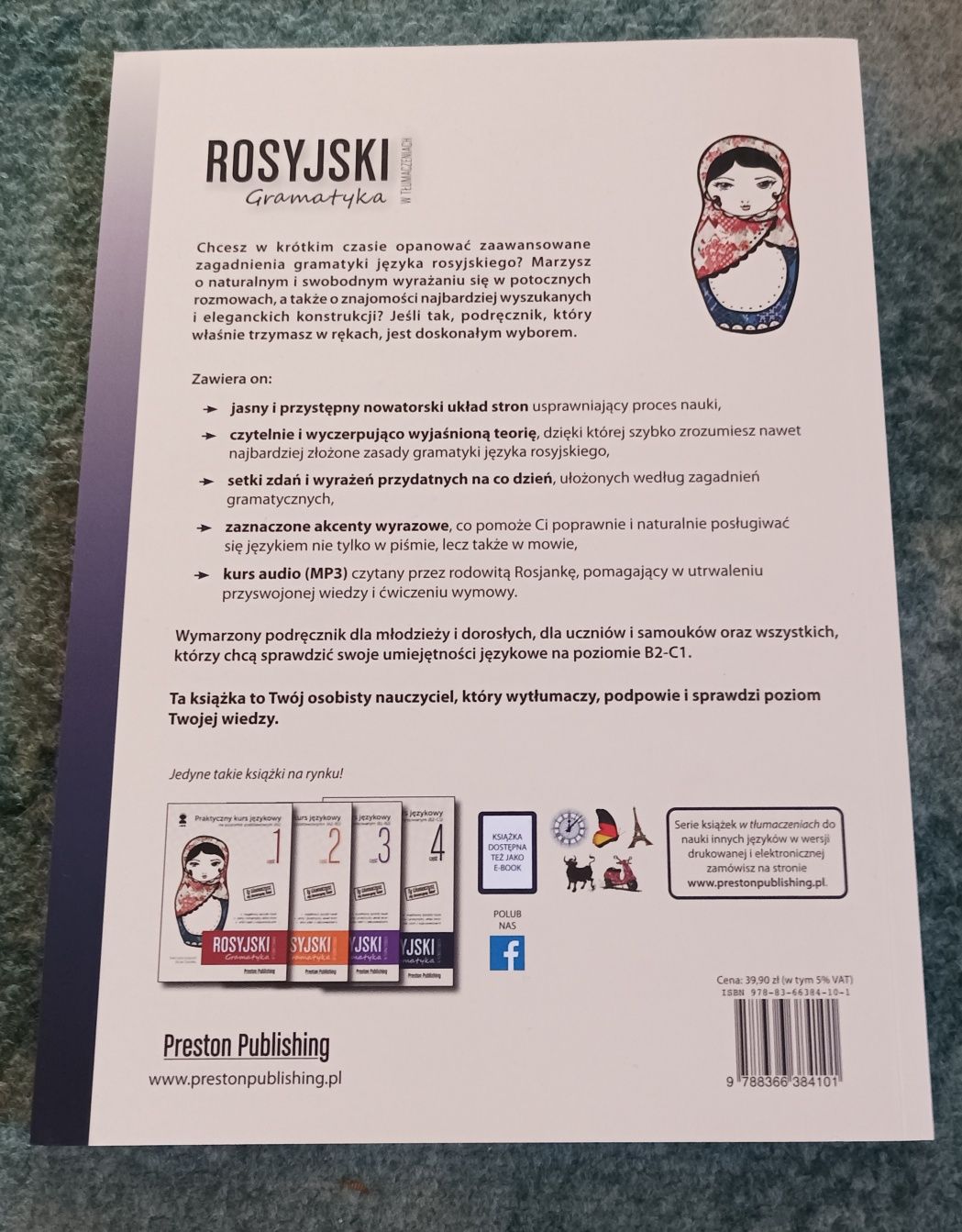 Nowa książka rosyjski gramatyka w tłumaczeniach 4