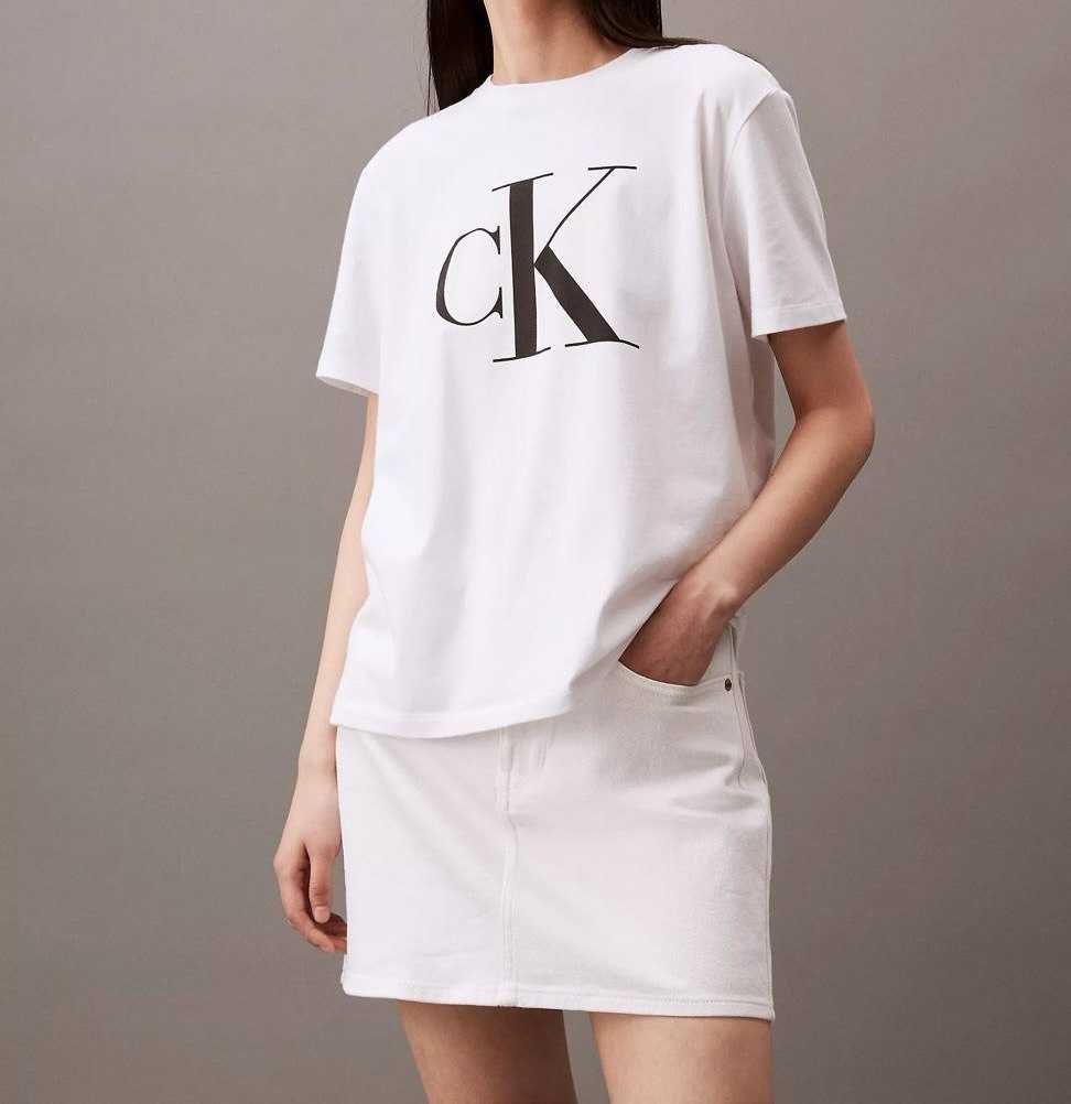 Футболка жіноча біла Calvin Klein (розмір XS, оригінал)