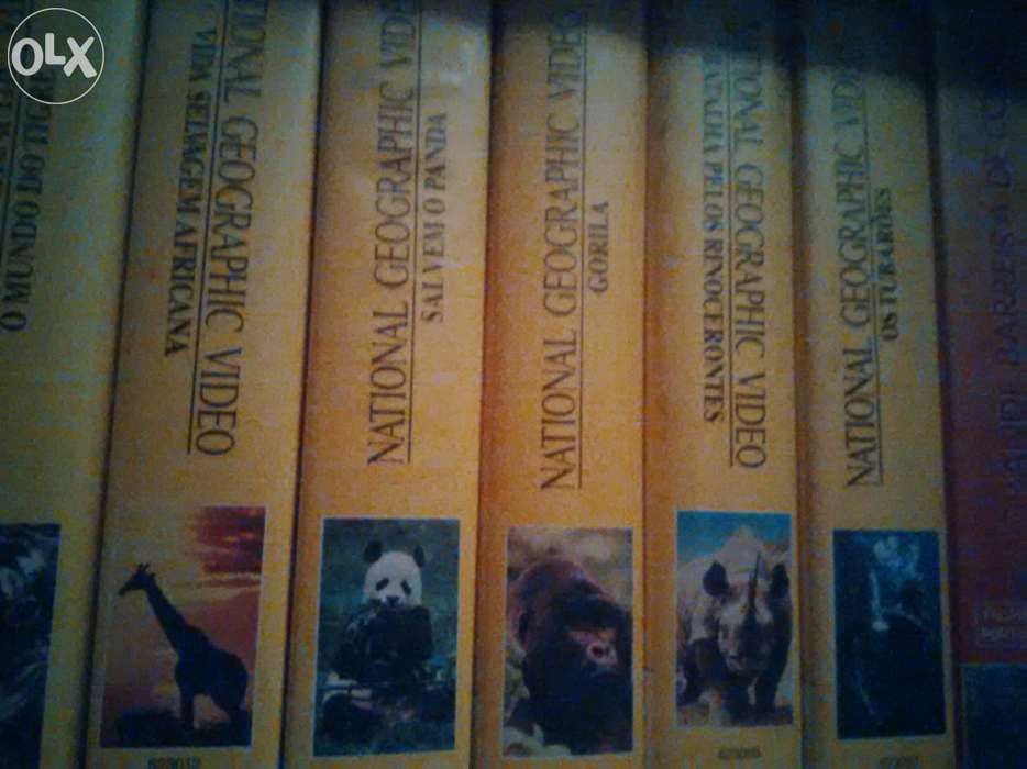 Cassetes VHS national geographic series