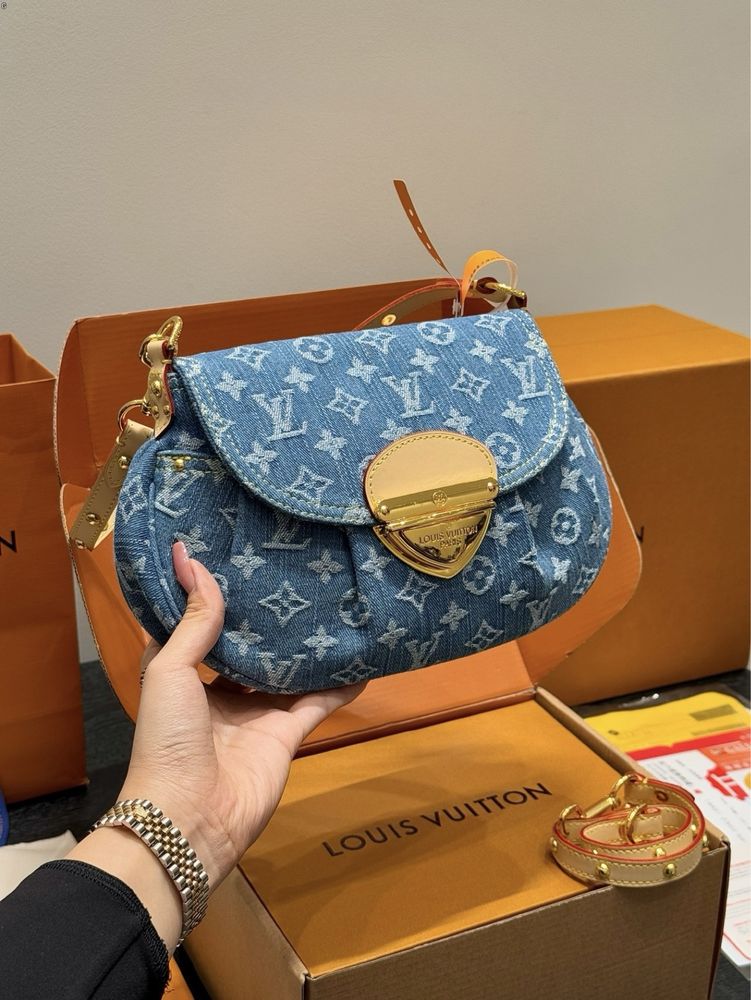 Torebka LV louis Vuitton Loop Denim Monogram