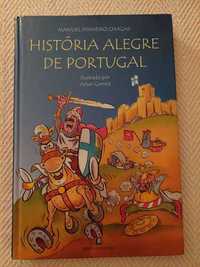 Livro - História Alegre de Portugal em estilo BD