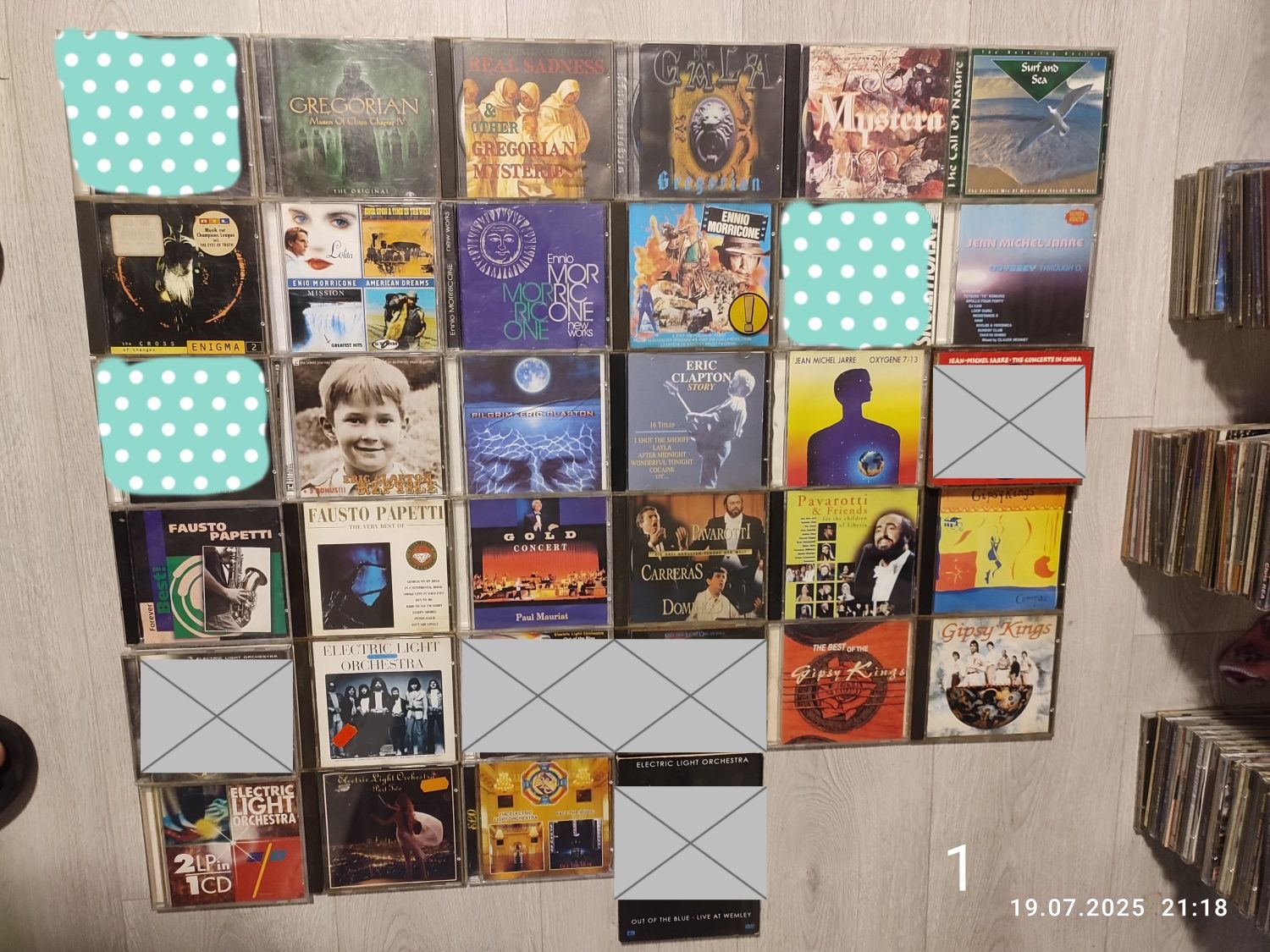 Płyty CD z muzyką z lat 90-tych, 80-tych na sztuki