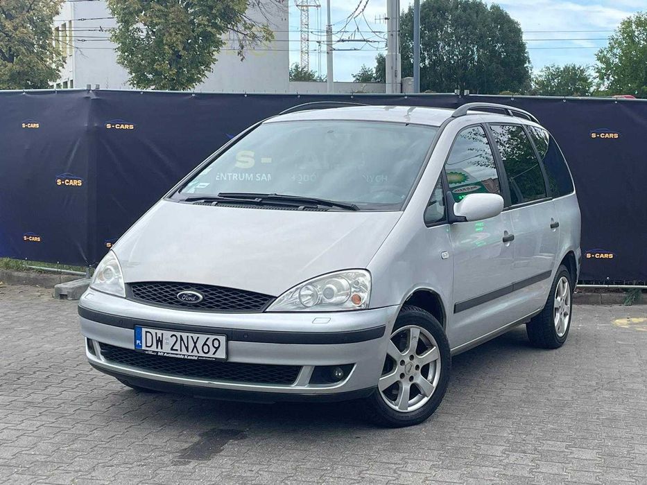 Ford Galaxy 1.9 TDI • 7 - OSOBOWY • ALUFELGI • HAK • Zamiana