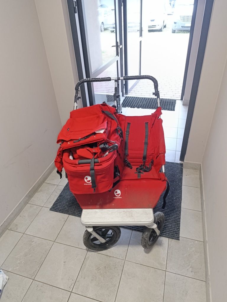 Wózek rok po roku easywalker podwójny pompowane koła