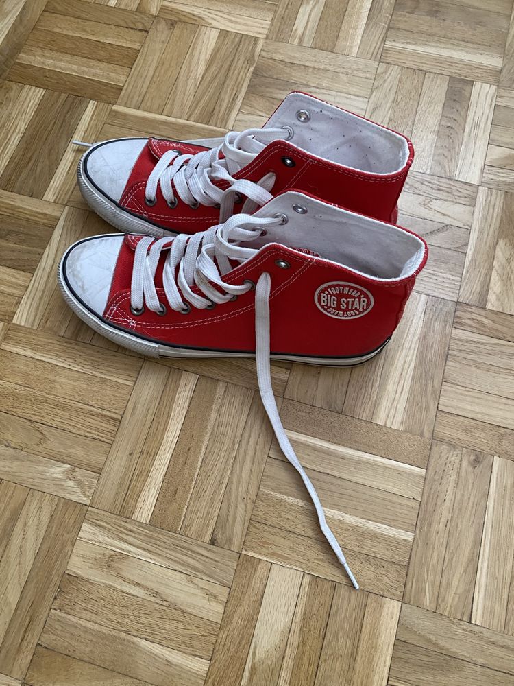 Trampki czerwone Big Star