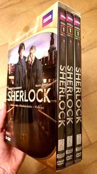 Sherlock Holmes serial box dvd