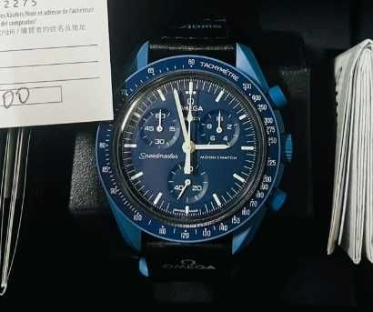 Swatch x Omega Bioceramiczny zegarek księżycowy Misja do Neptuna