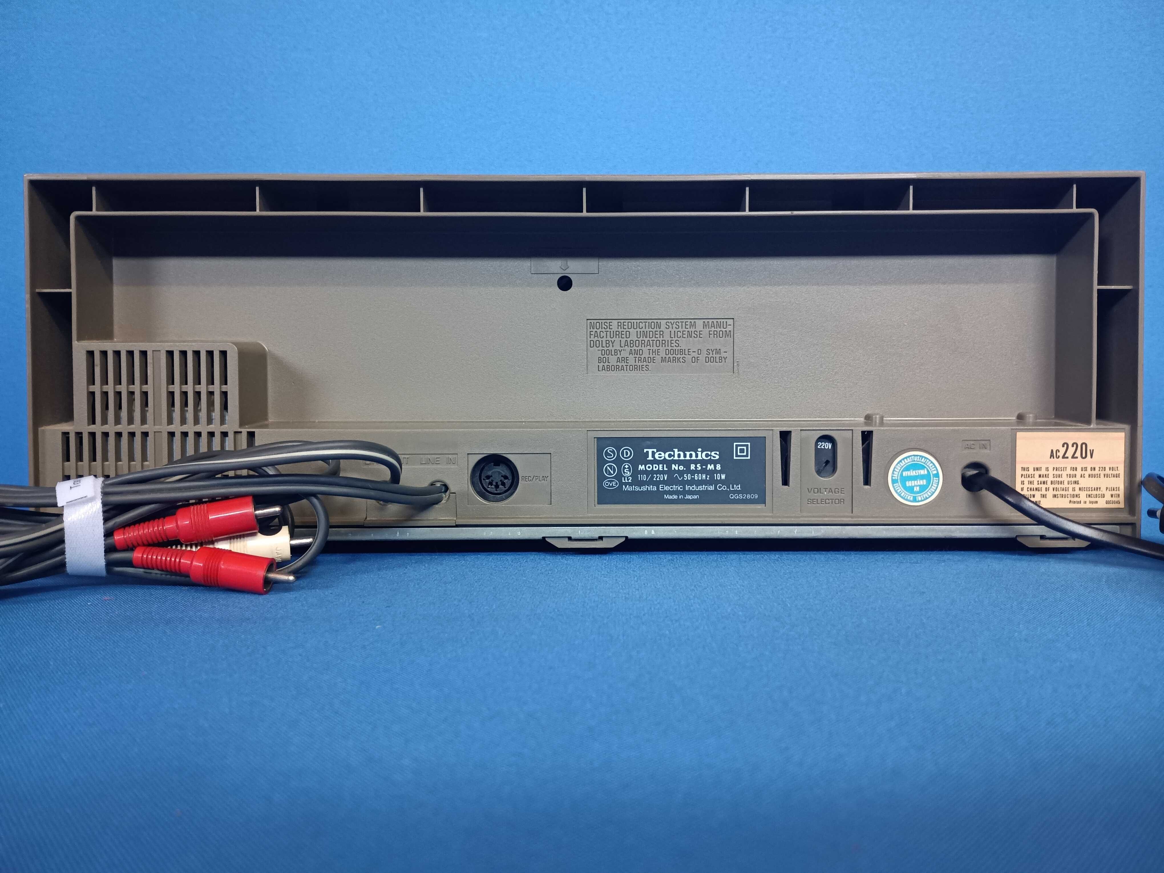 deck cassetes TECHNICS RS-M8