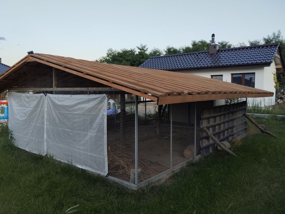 Sprzedam wolierę dla bażantów i dziki ptaków