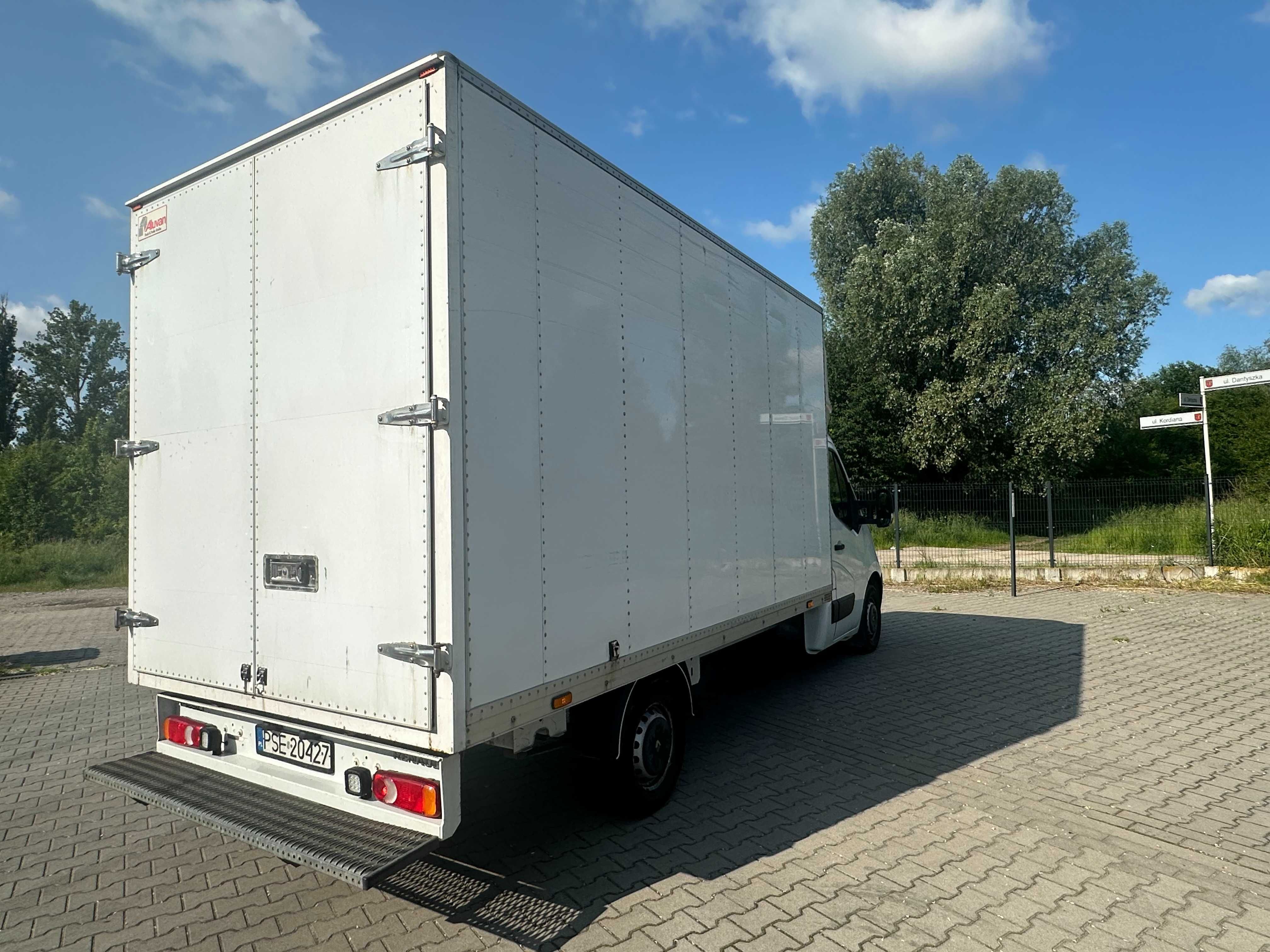 Wypożyczalnia Wynajem Renault Master Kontener Autolaweta Winda