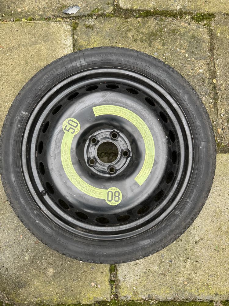 Dojazdówka do Audi A4 b8 b9 A4  125/70R19 Rozstaw śrub 5x112