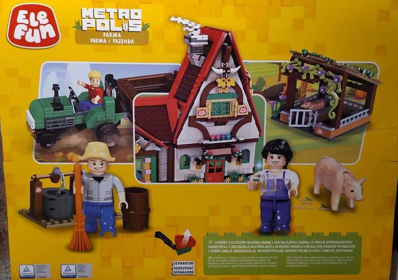 Klocki - Nowe - Metropolis - Farma - EleFun