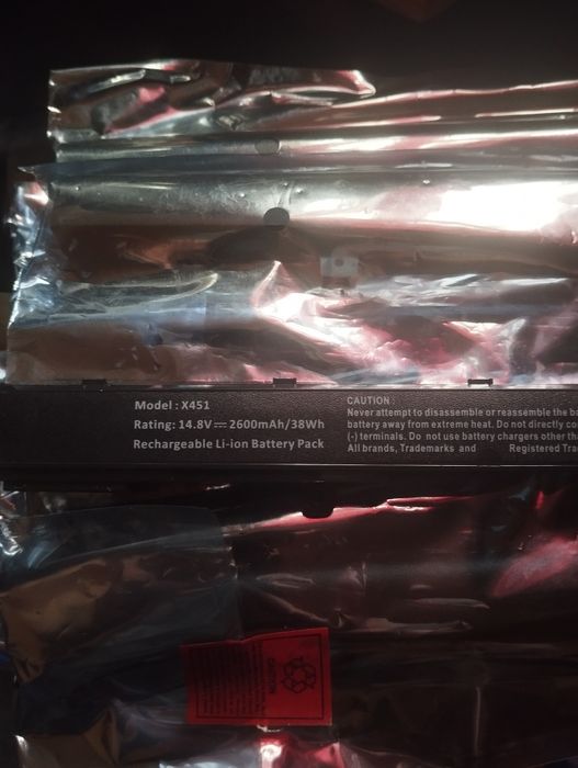 Аккумуляторы ноутбука Asus X451,X551,X451C,X451CA,X551C,X551CA