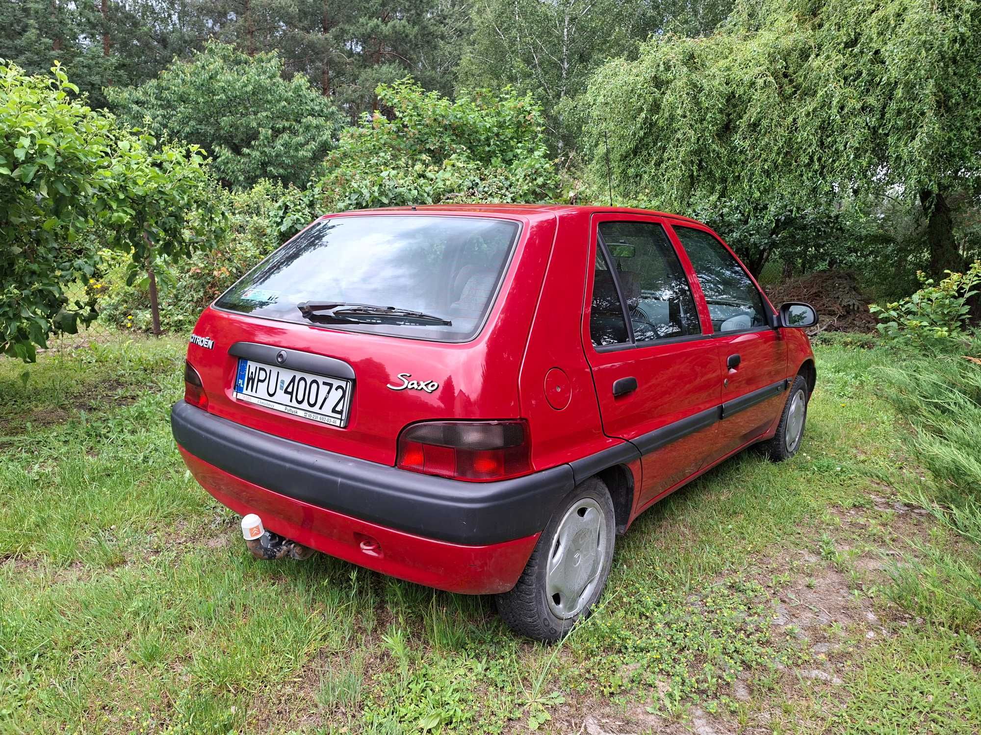 Citroen Saxo 1.1. Benzyna niski przebieg