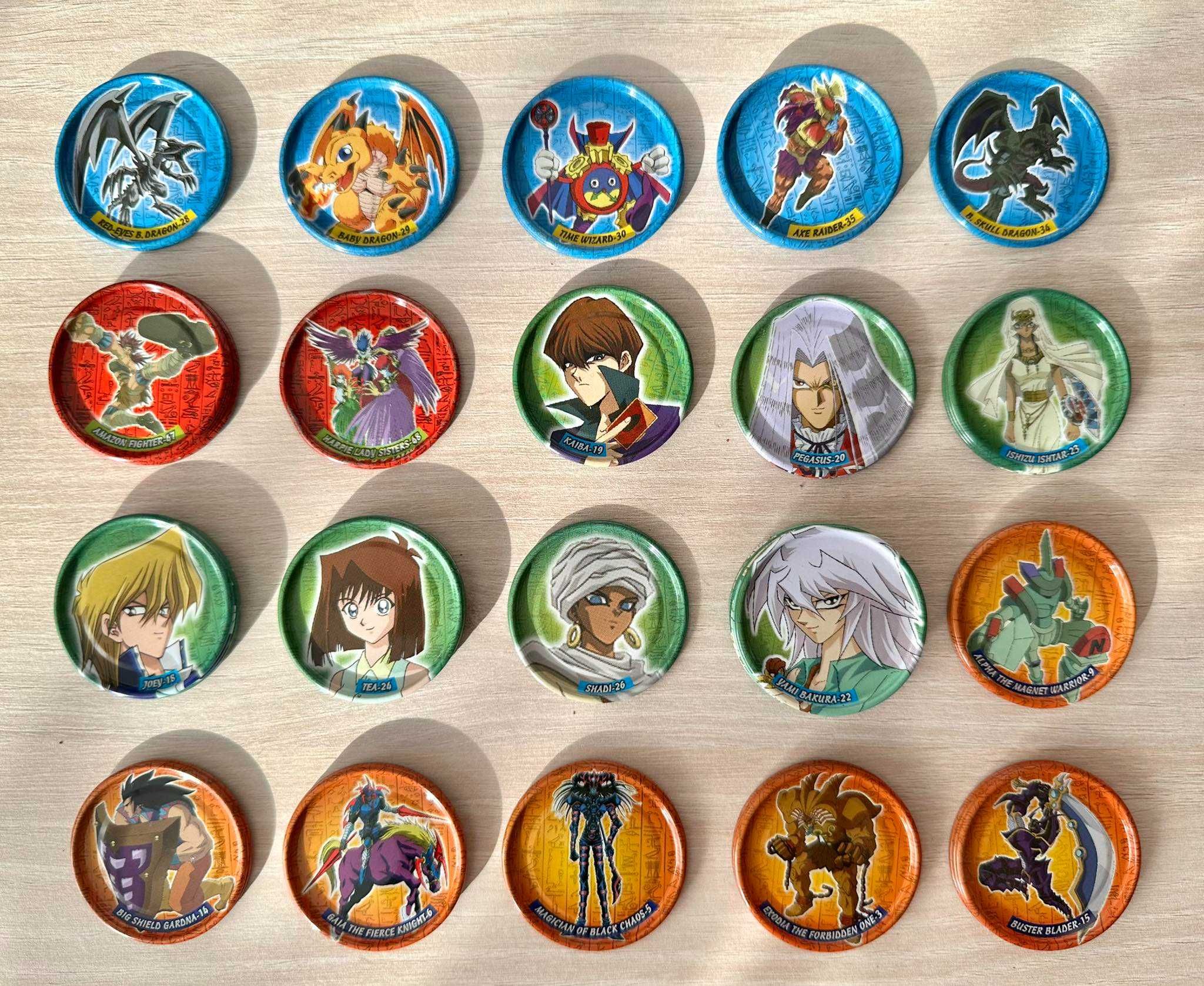 Yu Gi Oh tazos metal porta tazos boinx gx anime