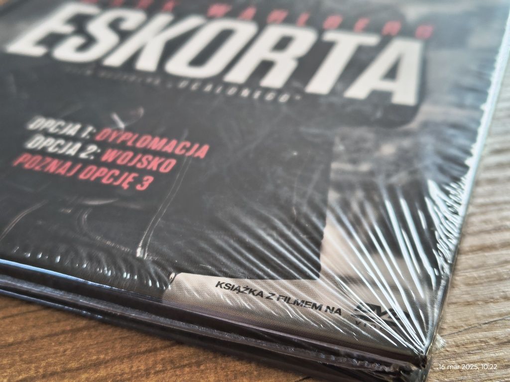 Eskorta -  film DVD thriller Mark Wahlberg, John Malkovich folia!