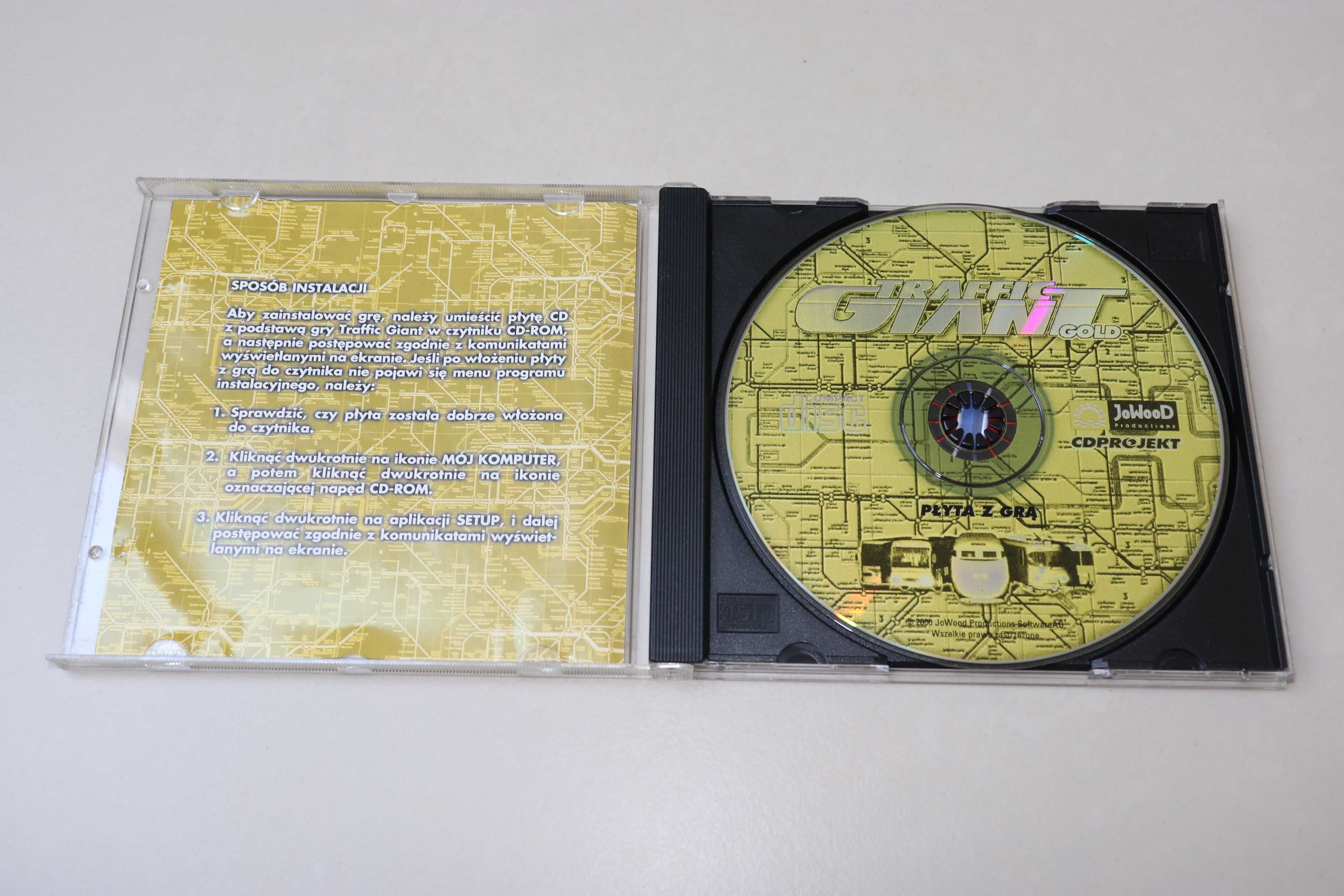 Gra Traffic Giant Gold PC Jewel Case Używana PL