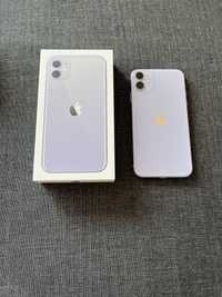 iPhone 11 fioletowy  Purple 64GB + 1 etui