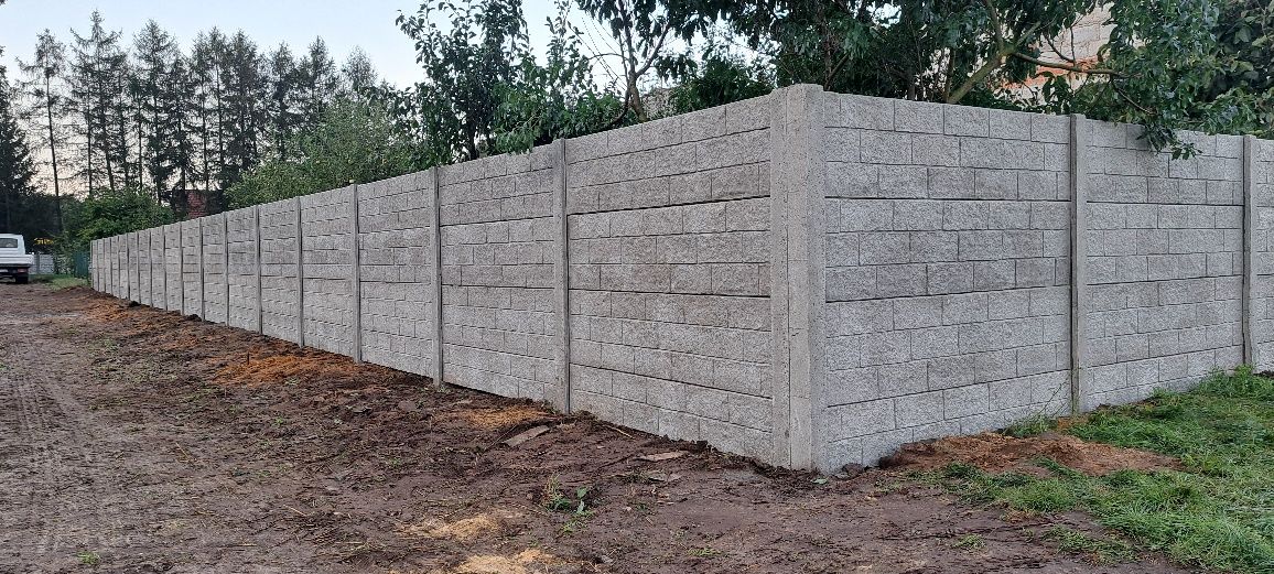 Ogrodzenia betonowe