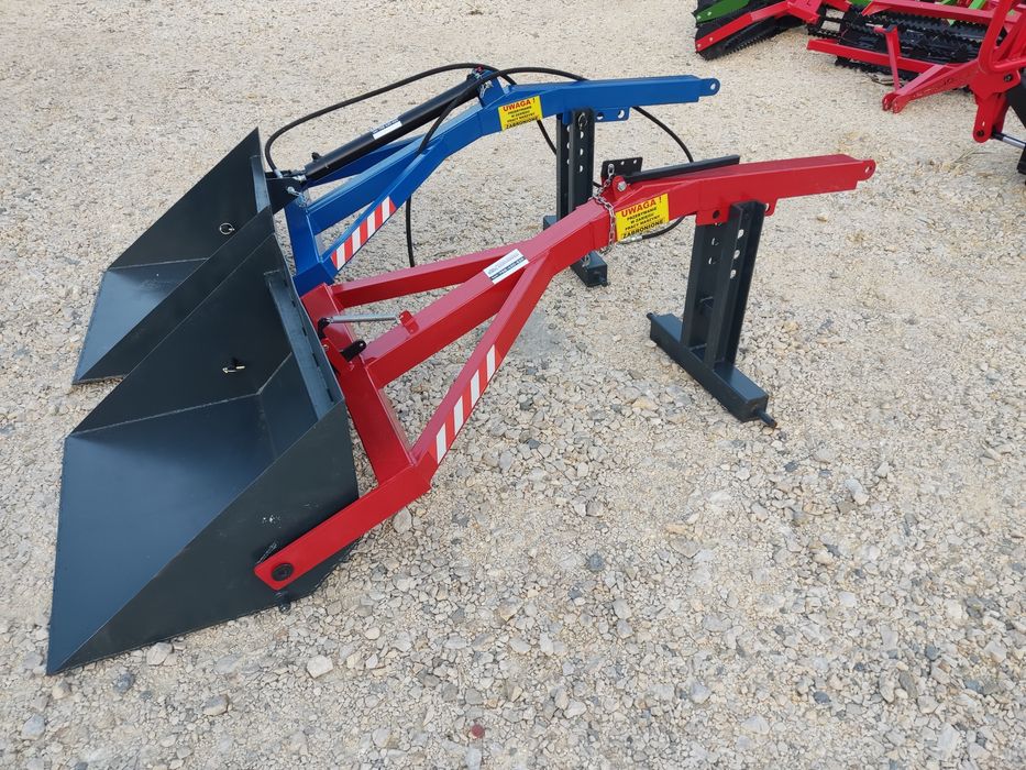 do mini traktora- ładowacz z łyżką/widłami do traktora-