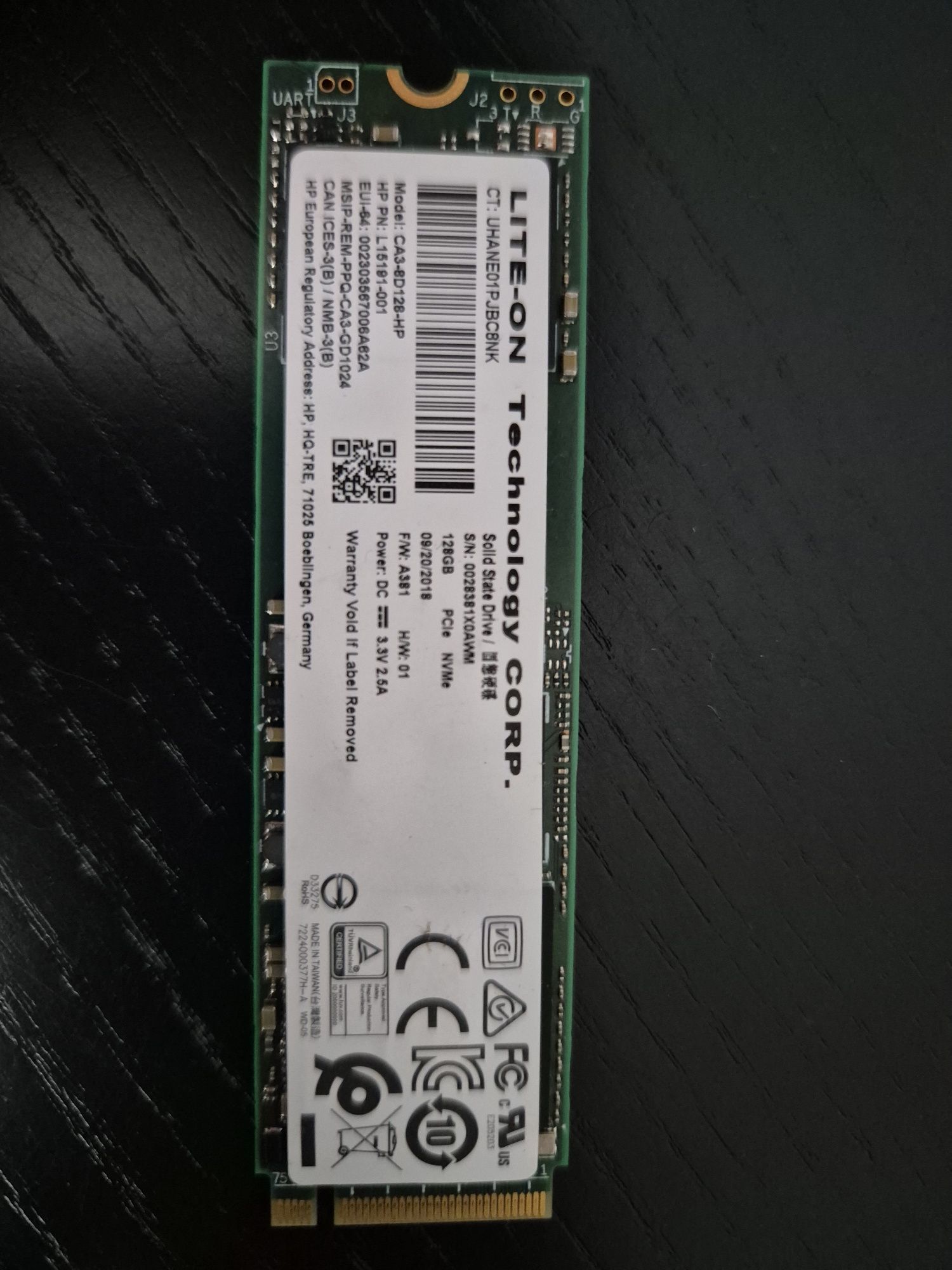Dysk SSD Lite-On CA3-8D128HP 128GB M.2 SATA