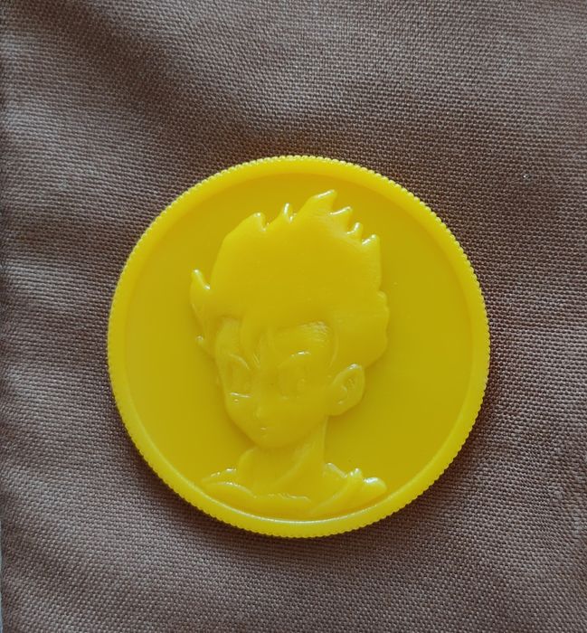 Dragon Ball Moeda Menorquina Semi NOVA