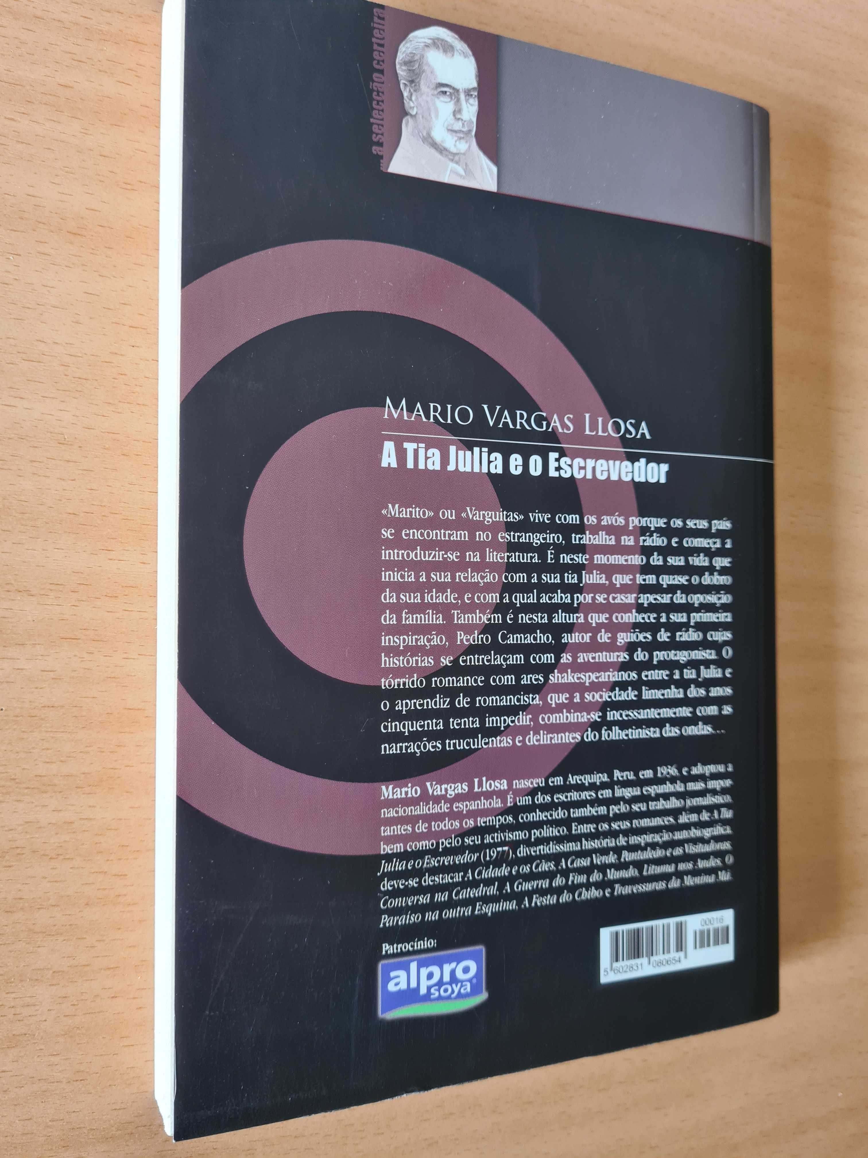 Livro "A Tia Júlia e o Escrevedor" de Mario Vargas Llosa