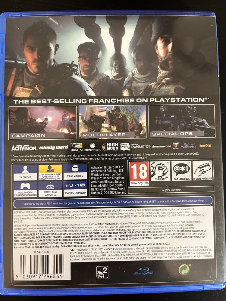 Call of Duty Modern Warfare II PS4