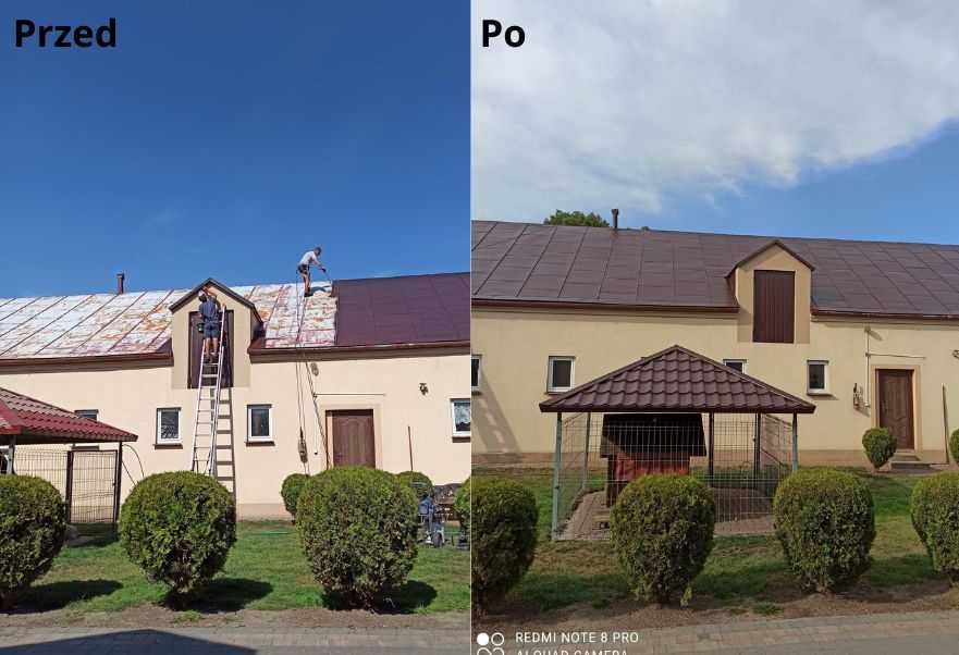 MALOWANIE, mycie elewacji, dachów, kostki, DOCIEPLENIA, wymiana rynien