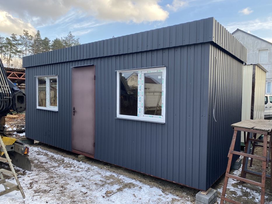 Побутівка вагончик битовка дачні сплаві прорабські