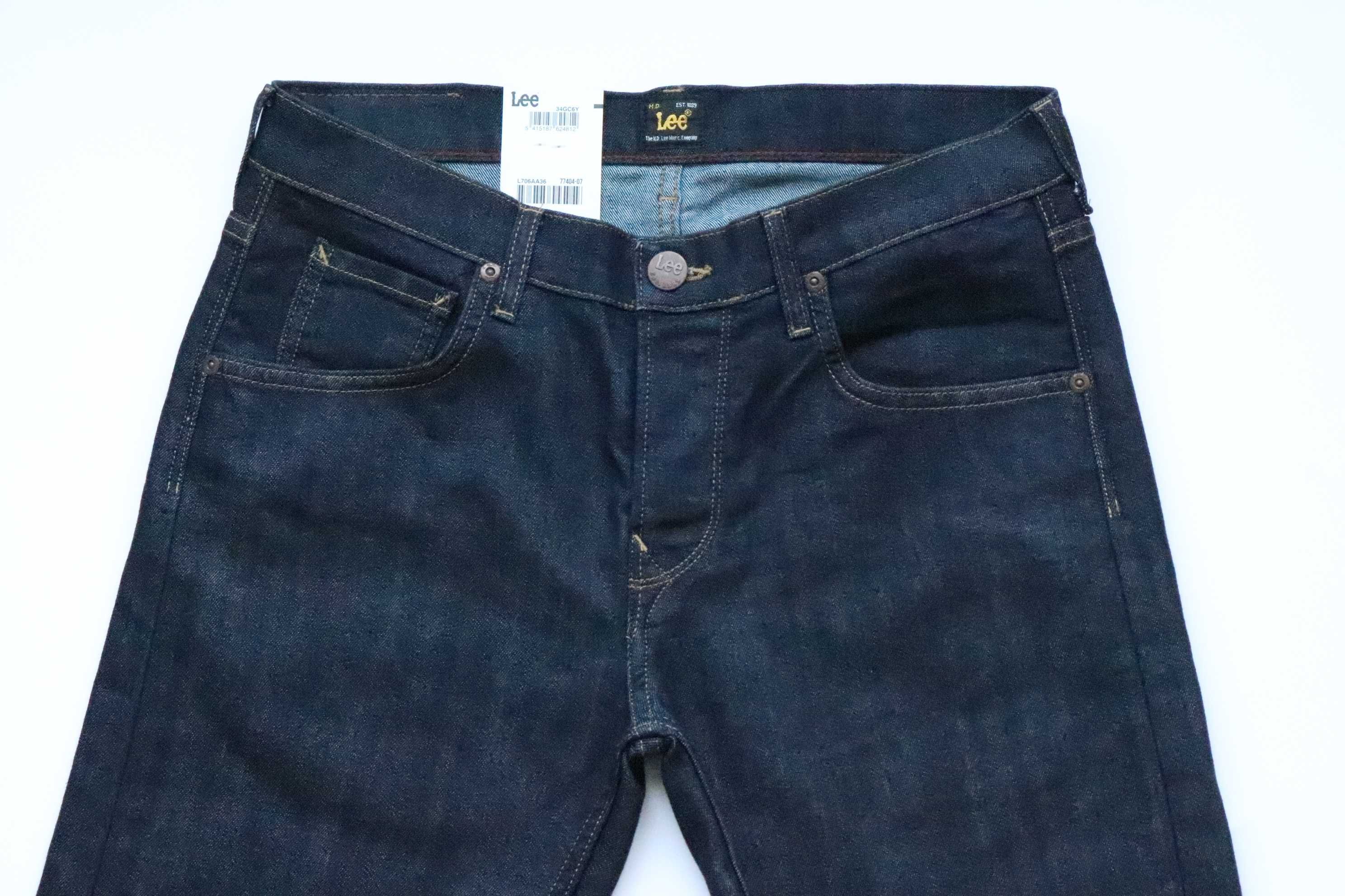 LEE DAREN W30 L30 męskie spodnie jeansy regular fit nowe