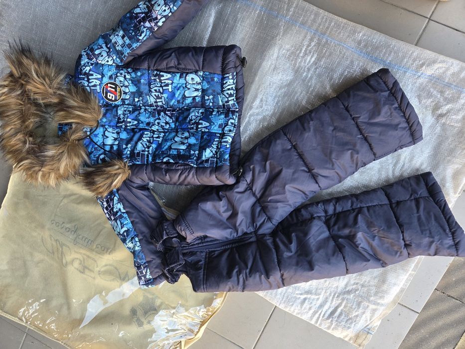 Зимова дитяча курточка і штани