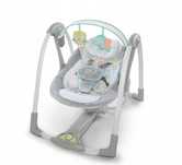 Leżaczek Bujaczek huśtawka JAK NOWY BRIGHT STARTS Ingenuity Swing