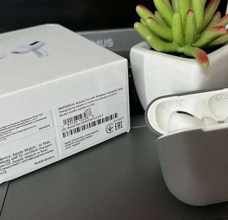 Беспроводные наушники Airpods Pro Premium + чехол в подарок