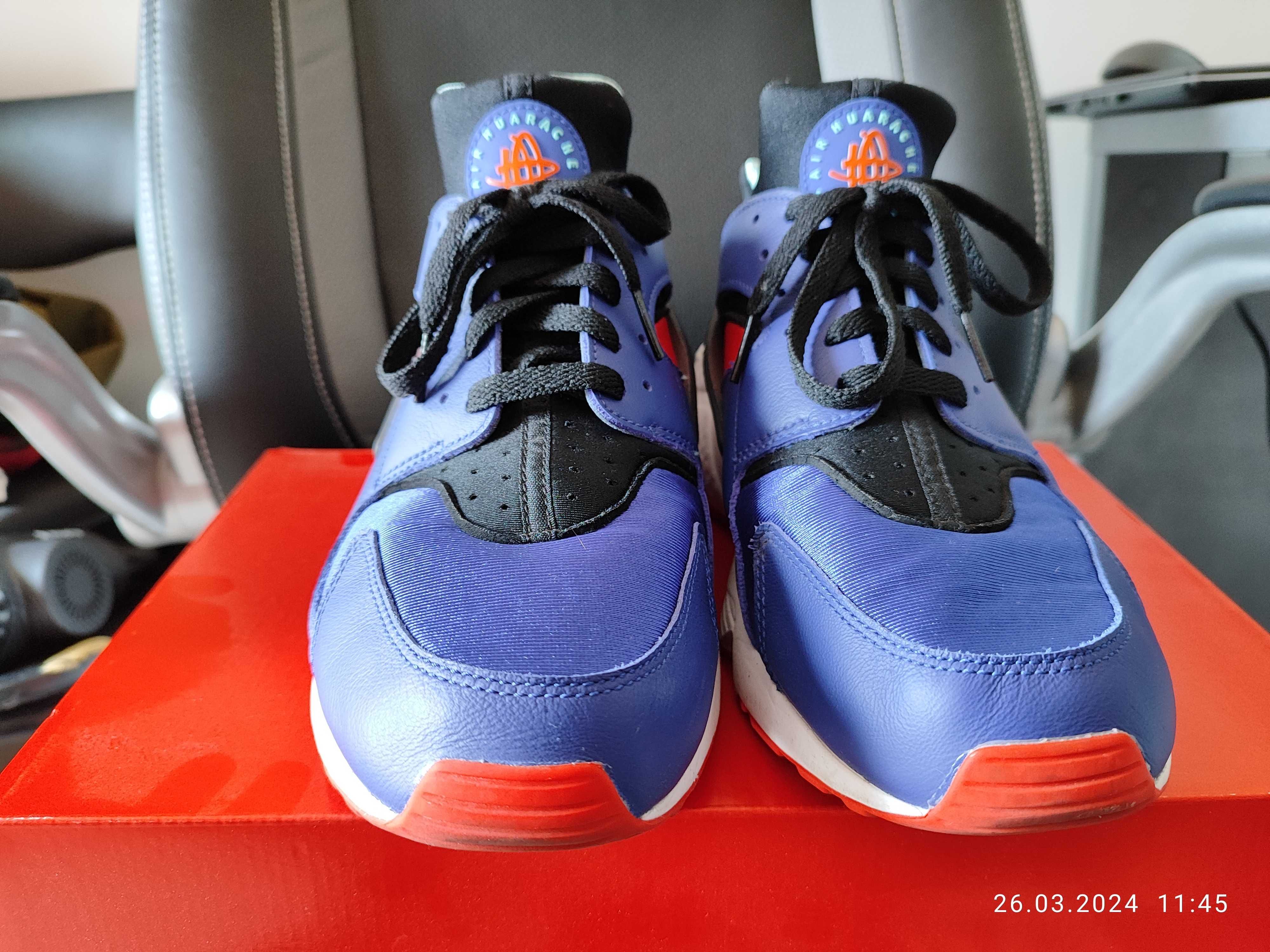 Nike Air Huarache Concord Team Orange Copa Black