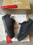 Кроссовки кеды Christian Louboutin с шипами labuten labouten dior ysl