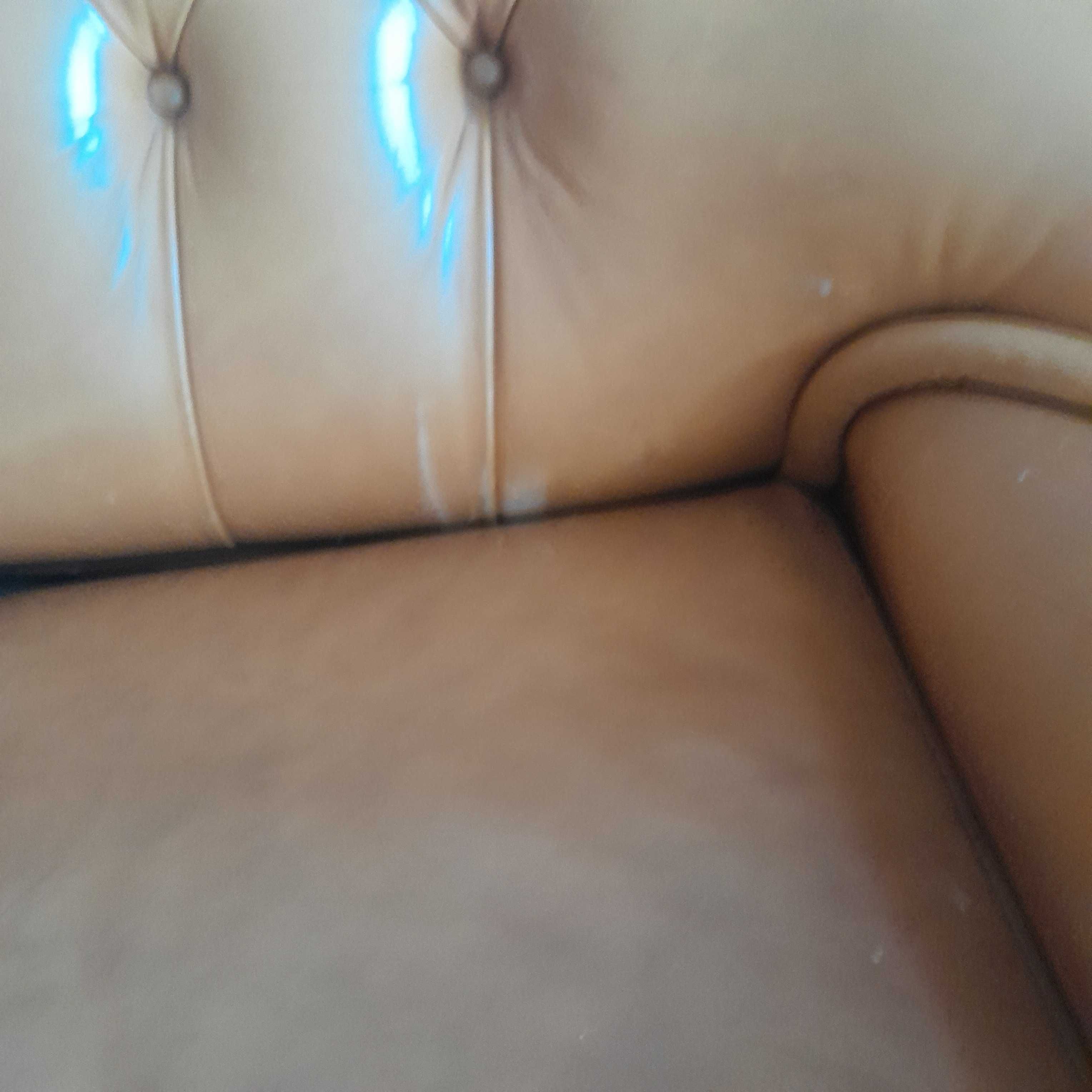Conjunto sofás castanho