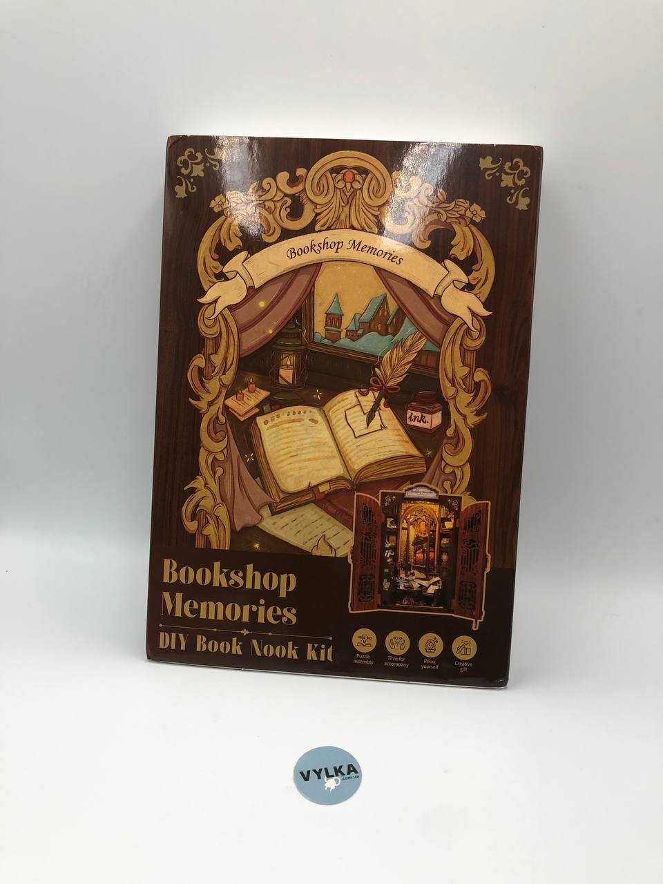 Книжковий куточок Букнук / Book Nook 3D-пазл від CuteBee