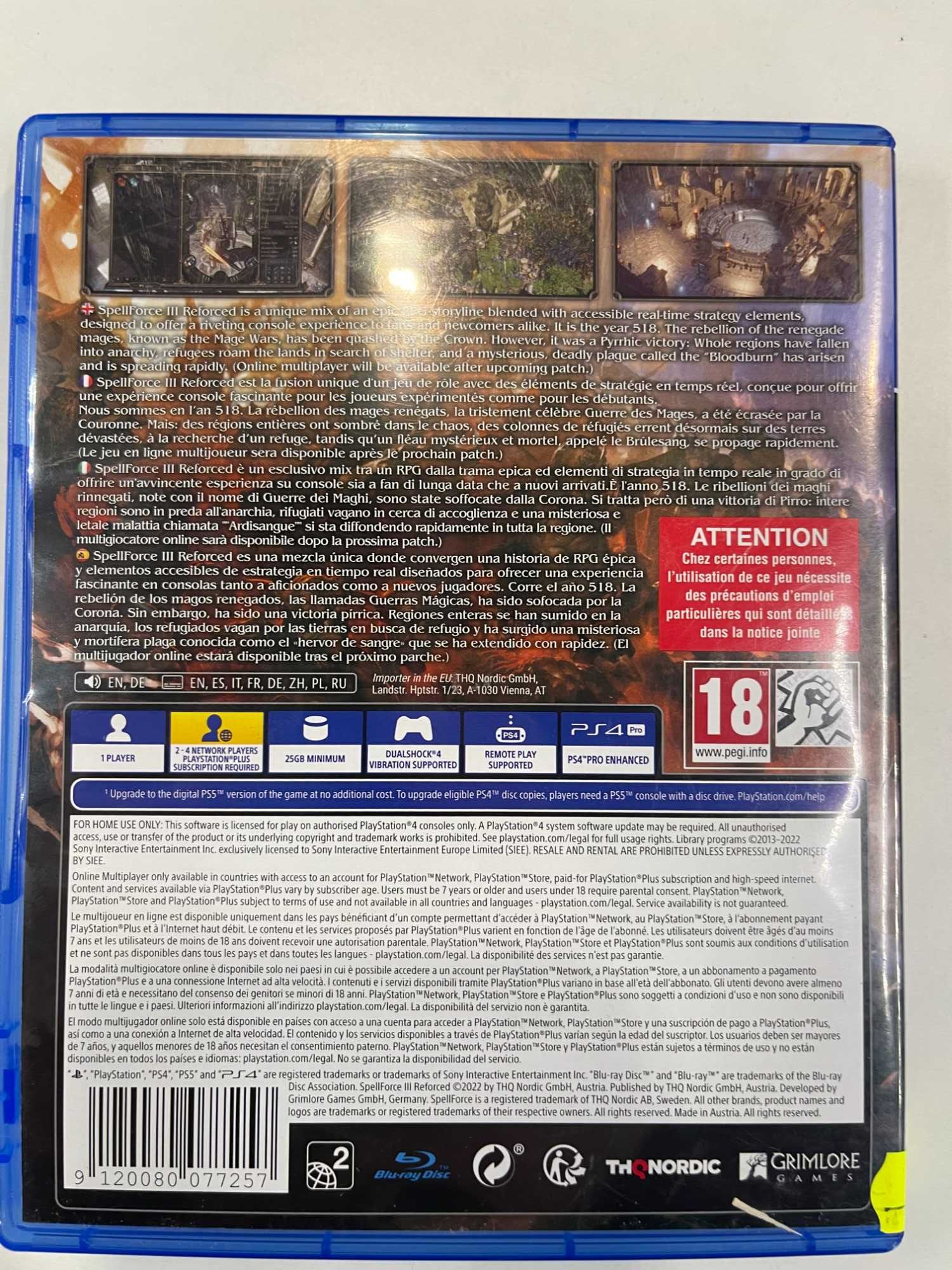 Spellforce III Reforced PS4