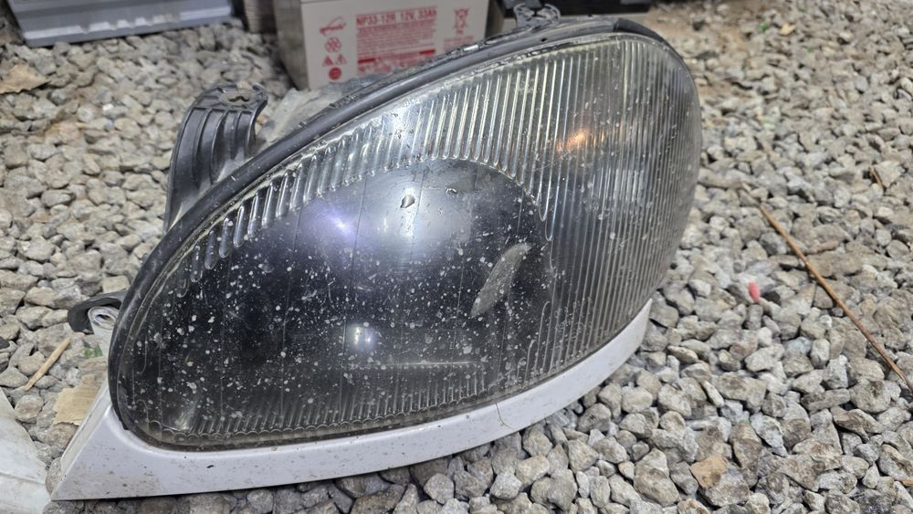 Фары Део Ланос Сенс линзы ксенон лампы блоки розжига