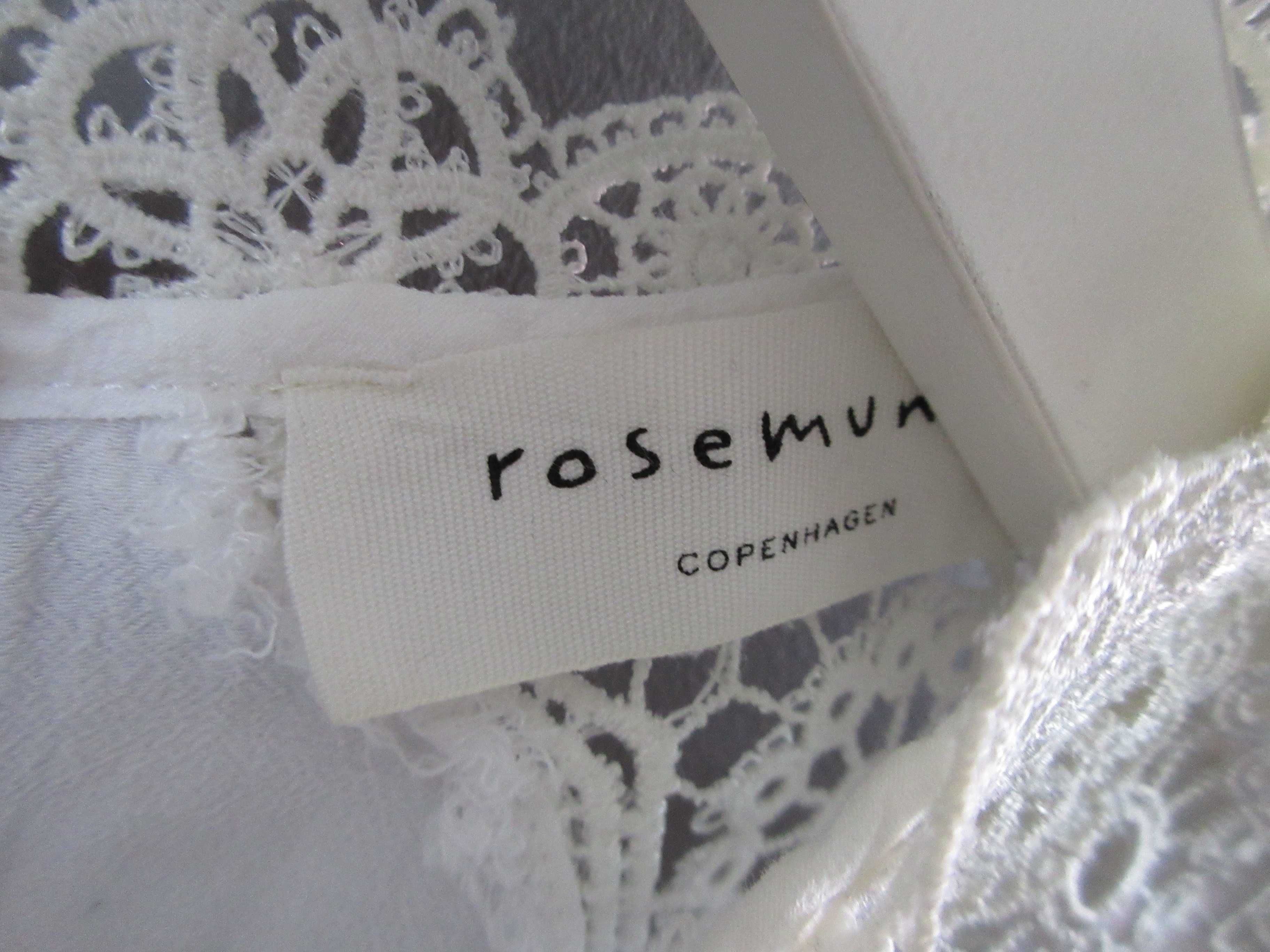 Elegancka zwiewna bluzka z koronką Rosemunde