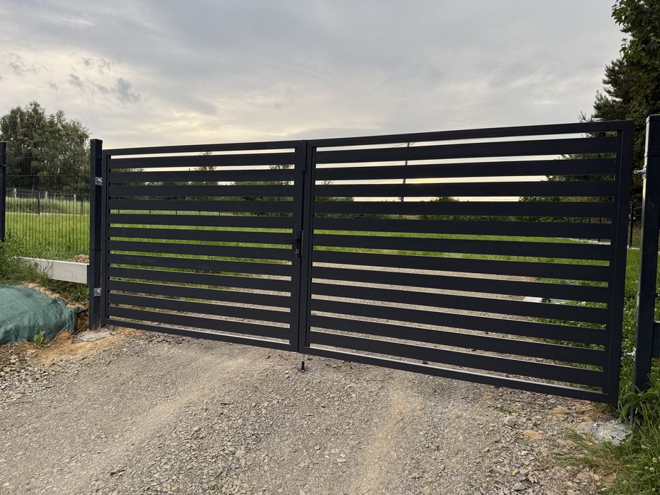 Brama Dwuskrzudłowa , Brama Przesuwna , Ogrodzenia , Montaż Ogrodzeń