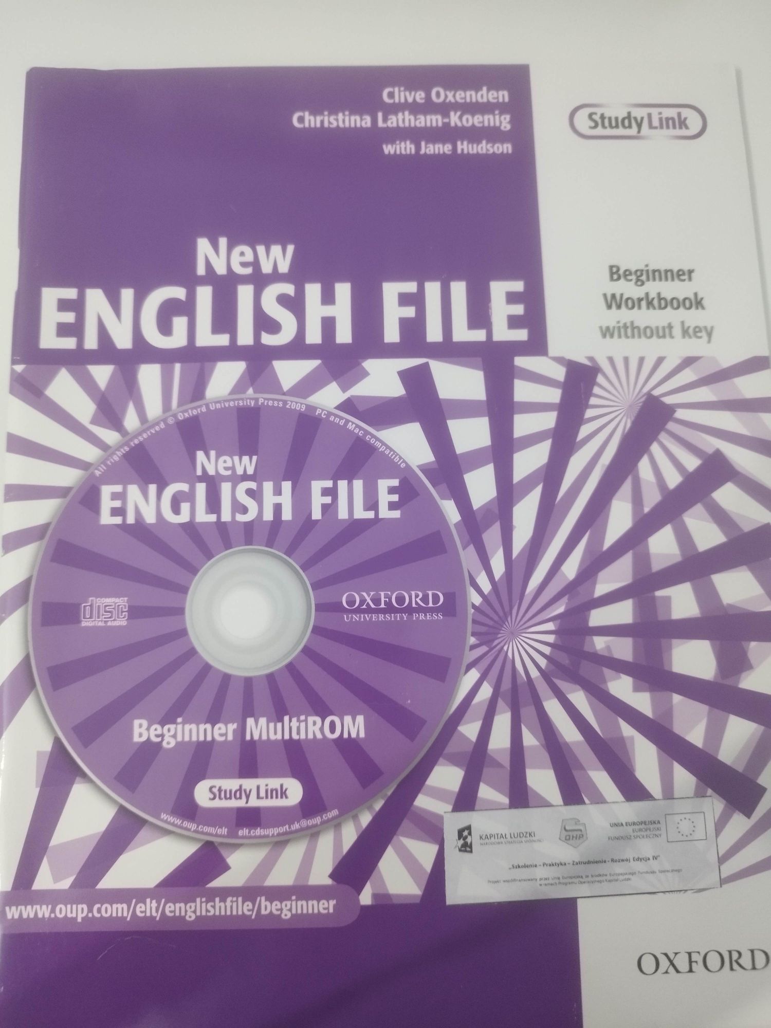 Książka new english file beginner workbook without key study link