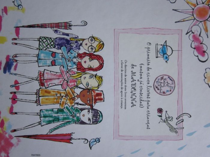 Livro As Rosas Inglesas - Madonna