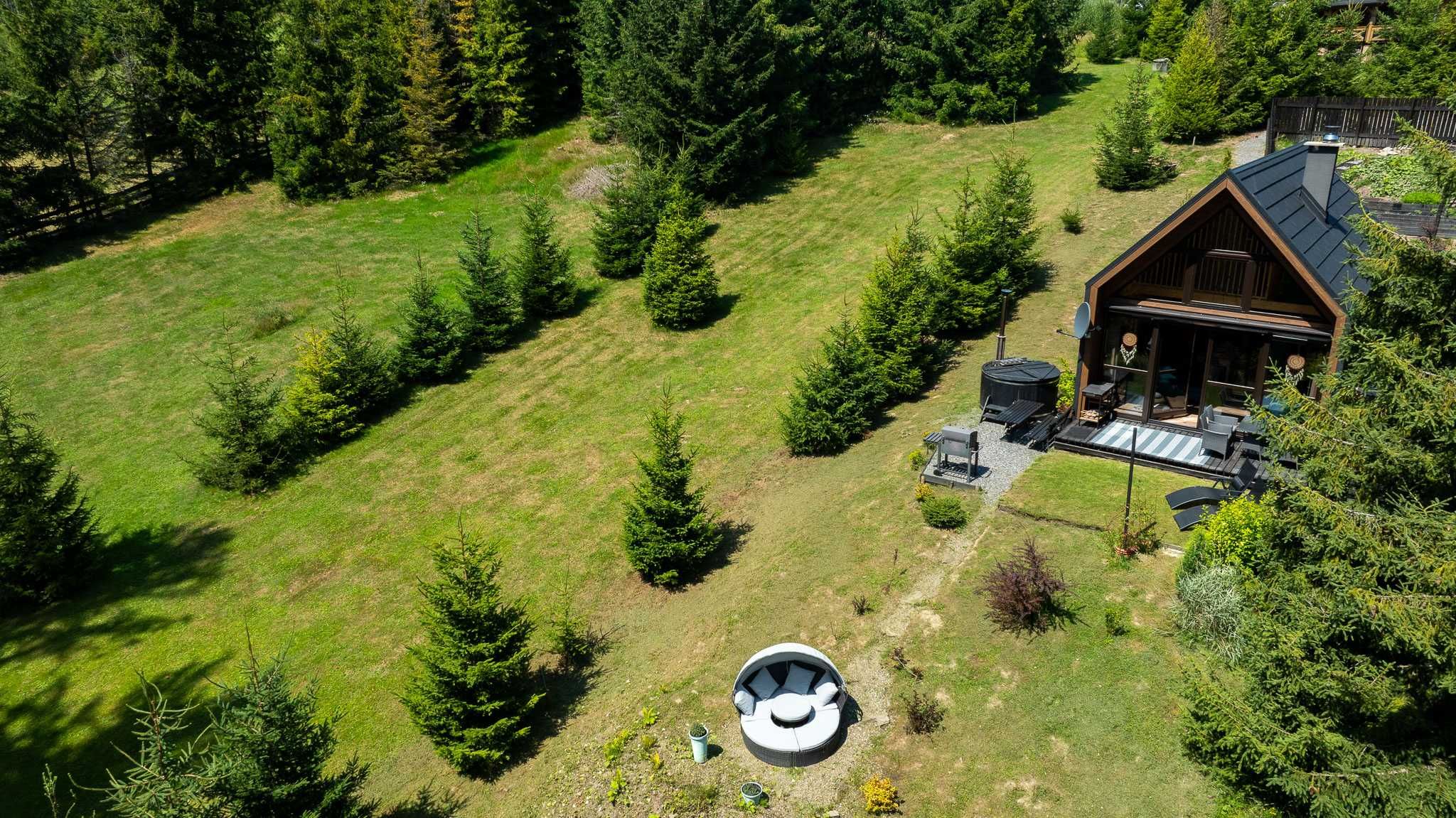 Leśna Stodoła w Soblówce. Domek w górach. Beskid Żywiecki. Cisza i Las