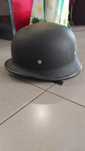 Capacete aberto estilo militar