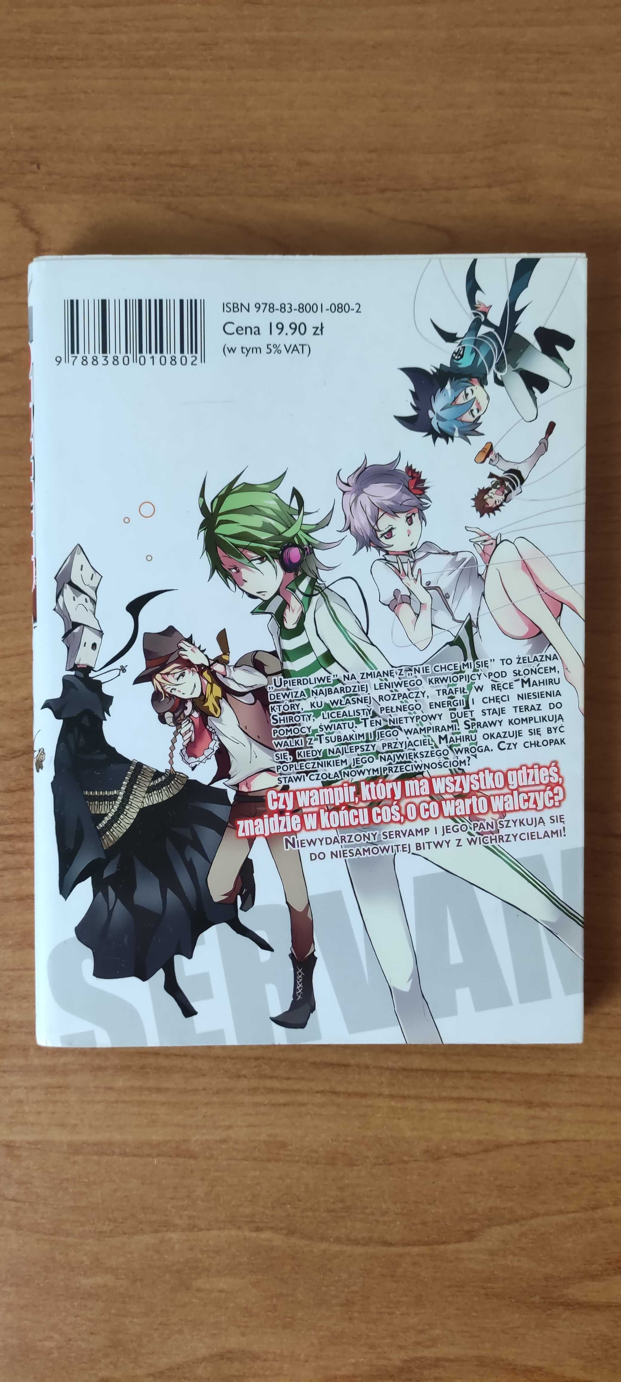 Manga Servamp tom 2